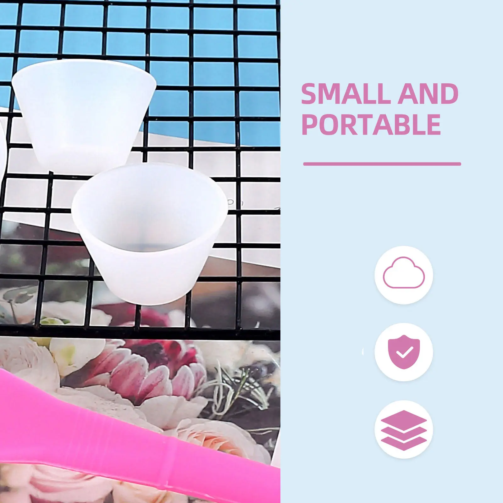 10pcs Silicone Cup Tool High Quality Mixing Cups Epoxy Paint Craft Diy Tools Jewelry Making Resin Accessories Safe Durable
10pcs Silicone Cup Tool High Quality Mixing Cups Epoxy Paint Craft Diy Tools Jewelry Making Resin Accessories Safe Durable