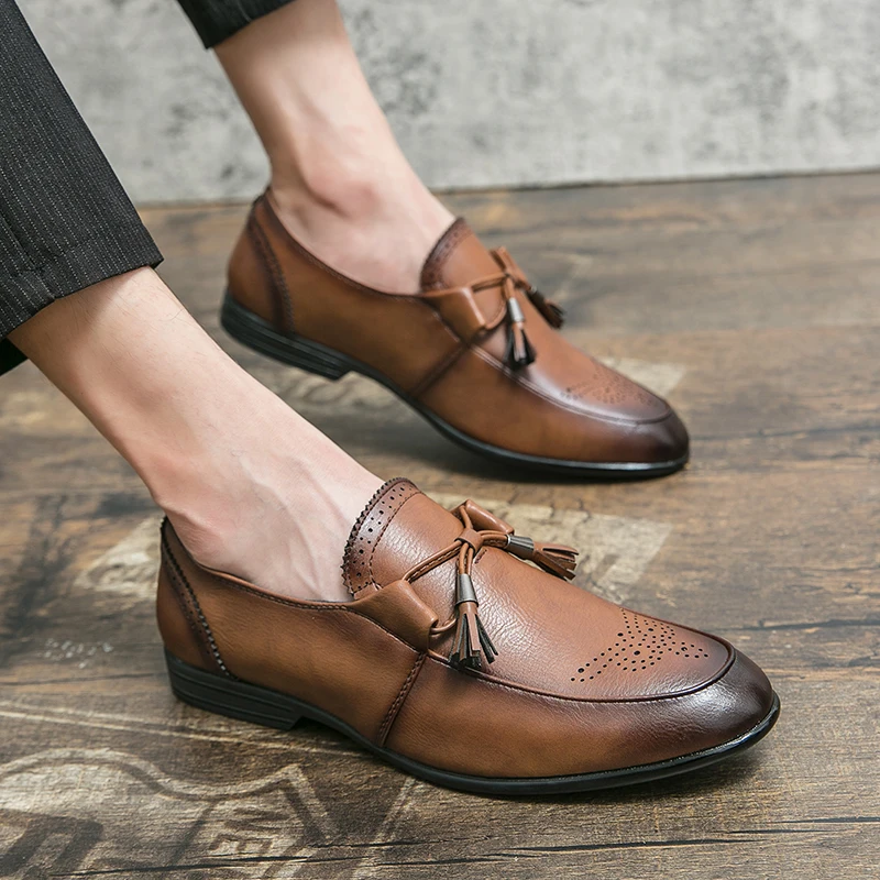 Loafers Shoes for Men Luxury Leather Casual Shoes Breathable Outdoor Shoes Handmade Non-slip Walking Shoes Moccasins Sneakers
Loafers Shoes for Men Luxury Leather Casual Shoes Breathable Outdoor Shoes Handmade Non-slip Walking Shoes Moccasins Sneakers