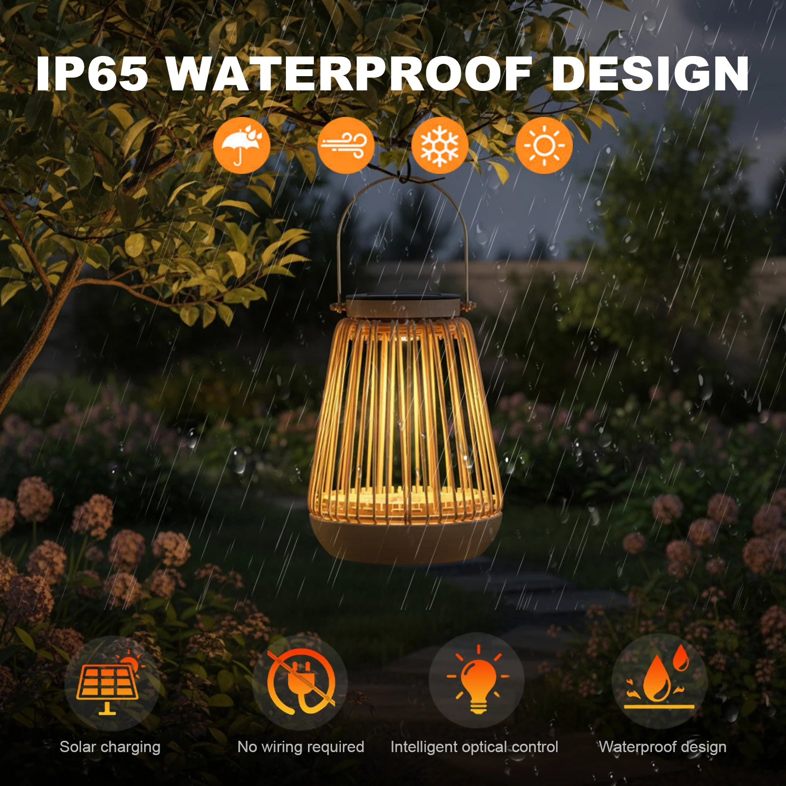 Hanging Solar Lights Auto On/Off Solar Lamp Lights for Outside Garden Yard Patio Trees Lawn Decor
Hanging Solar Lights Auto On/Off Solar Lamp Lights for Outside Garden Yard Patio Trees Lawn Decor