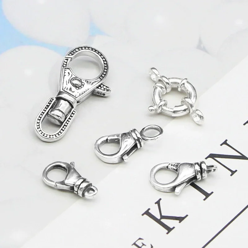 S925 чистая серебряная пряжка, зажим ручной работы, тканый браслет «сделай сам», ожерелье, шесть символов, мантра, алмазный товкачик, соединительная пряжка
S925 чистая серебряная пряжка, зажим ручной работы, тканый браслет «сделай сам», ожерелье, шесть символов, мантра, алмазный товкачик, соединительная пряжка