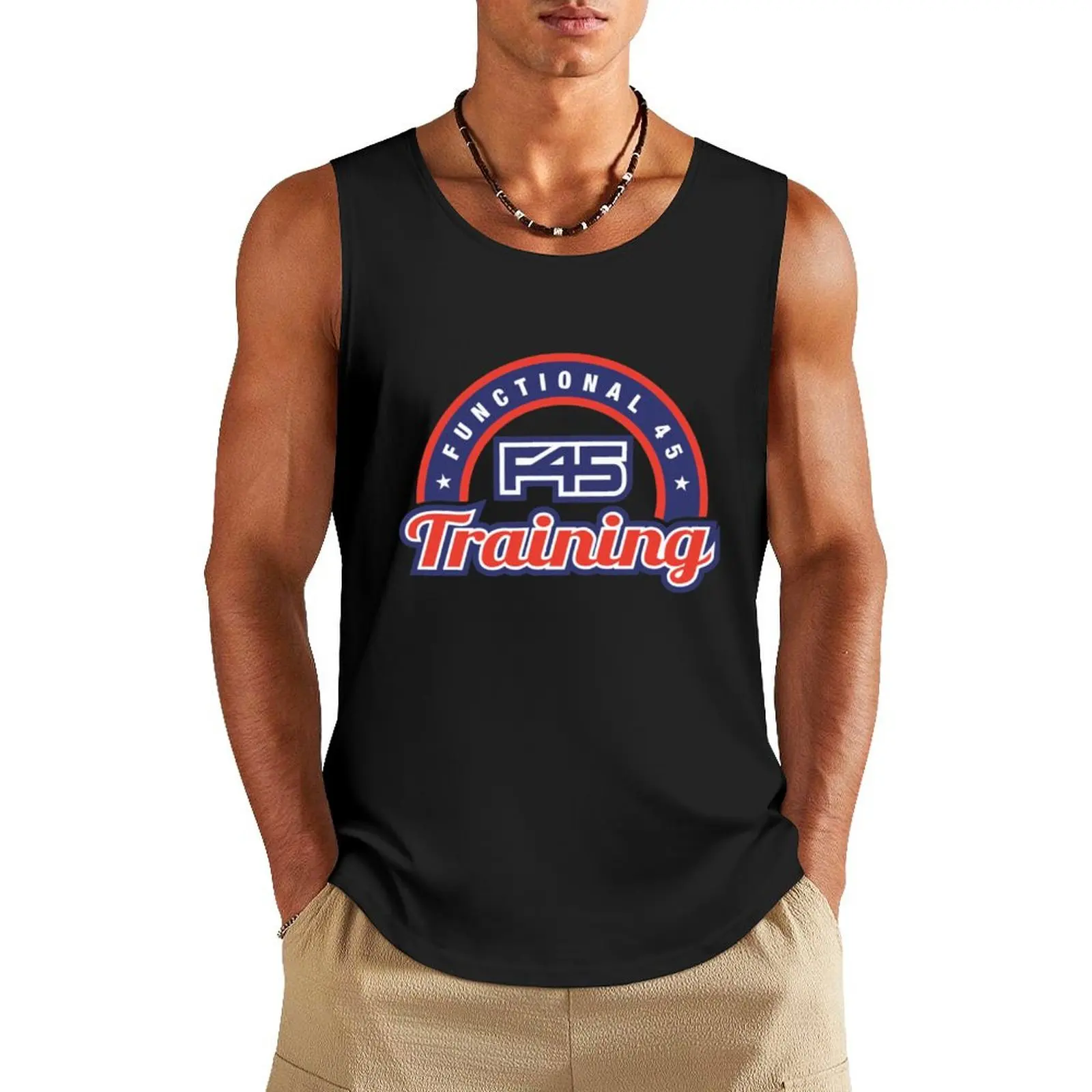 Official F45 Training Tank Top gym clothes man fitness gym shirt men sports clothes for men
Official F45 Training Tank Top gym clothes man fitness gym shirt men sports clothes for men