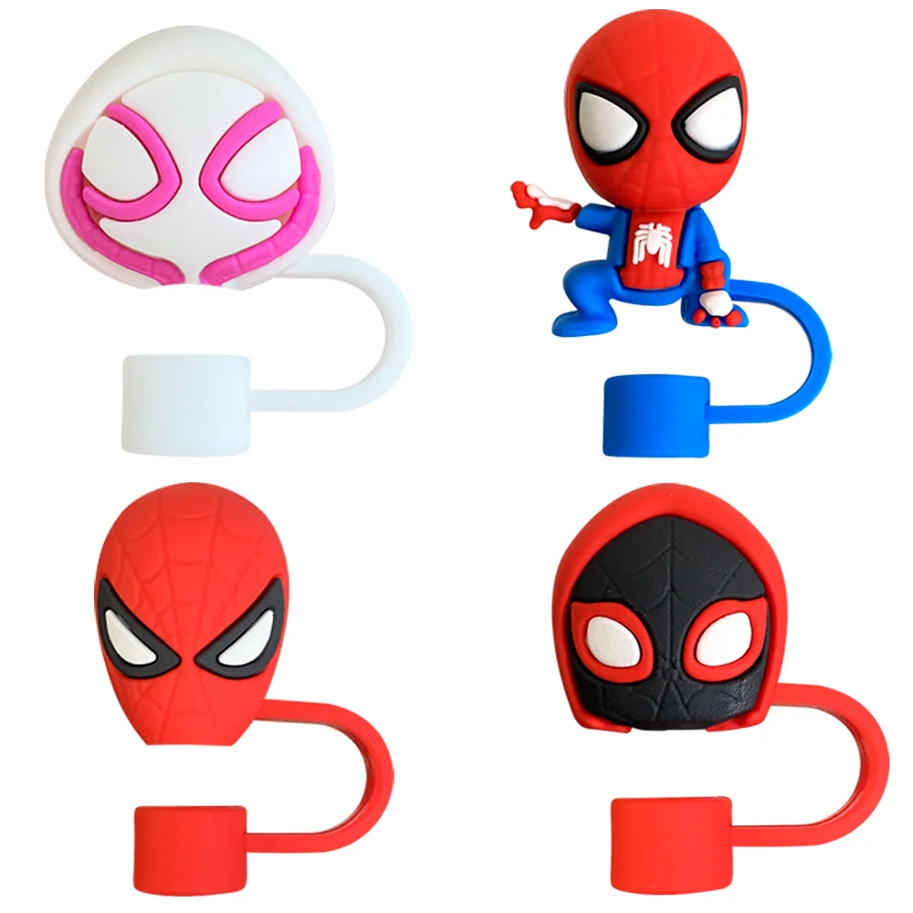 4Pcs MINISO Spider-Man Straw Cover Cap Cartoon 10MM Drink Straw Plug Reusable Splash Proof Drinking Cup Straw Cap Pendant
4Pcs MINISO Spider-Man Straw Cover Cap Cartoon 10MM Drink Straw Plug Reusable Splash Proof Drinking Cup Straw Cap Pendant