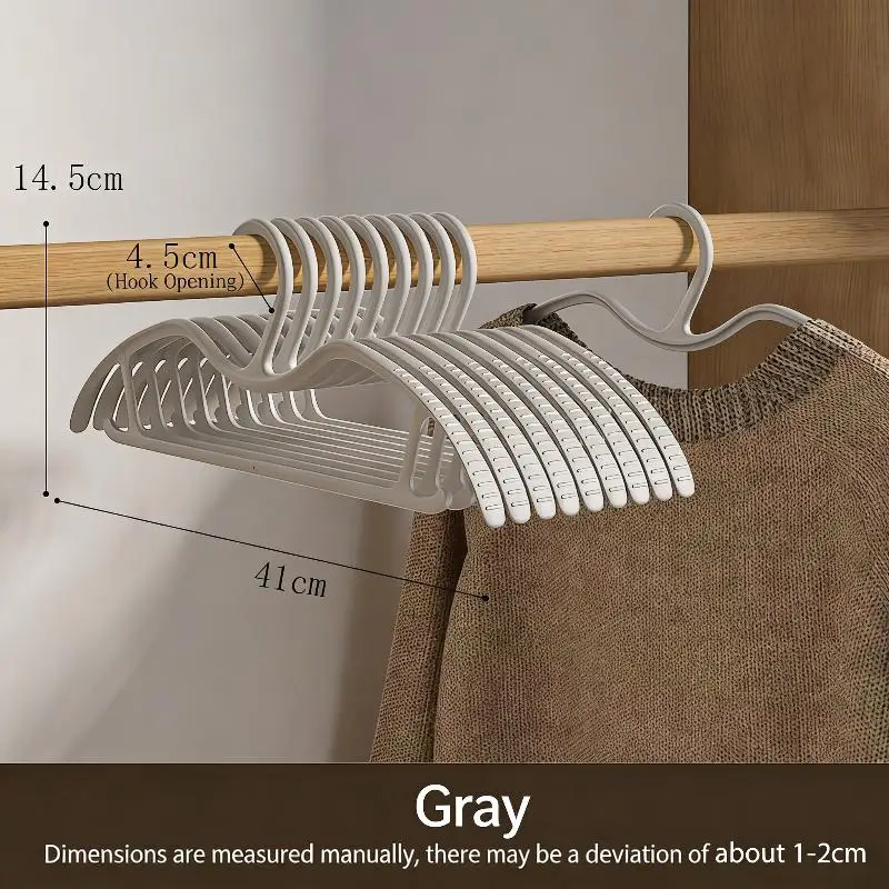 Wide Shoulder Non‑Slip Hangers Short Neck Mark‑Free Holder Space Saving Wardrobe Organizer For Home Dorm Storage Supplies
Wide Shoulder Non‑Slip Hangers Short Neck Mark‑Free Holder Space Saving Wardrobe Organizer For Home Dorm Storage Supplies
