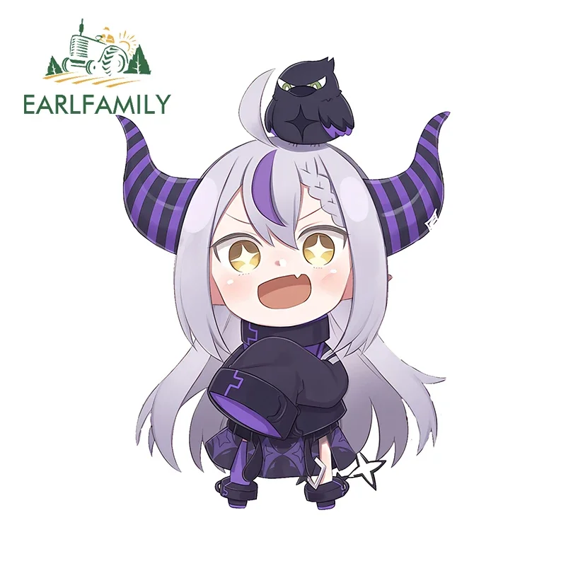 EARLFAMILY 13cm x 9.6cm Hololive Crow Kawaii Car Accessoires Chibi Anime Purple Dress Hair Between Eyes Smile Stickers Decal
EARLFAMILY 13cm x 9.6cm Hololive Crow Kawaii Car Accessoires Chibi Anime Purple Dress Hair Between Eyes Smile Stickers Decal