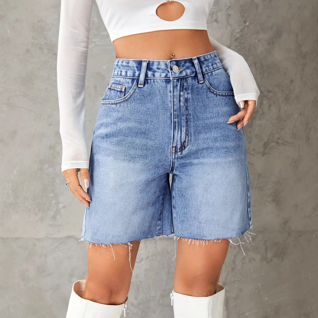 Women's clothing 2025 European and American INS Fashionable casual high waist denim shorts casual daily jeans commuting Vestidos
Women's clothing 2025 European and American INS Fashionable casual high waist denim shorts casual daily jeans commuting Vestidos