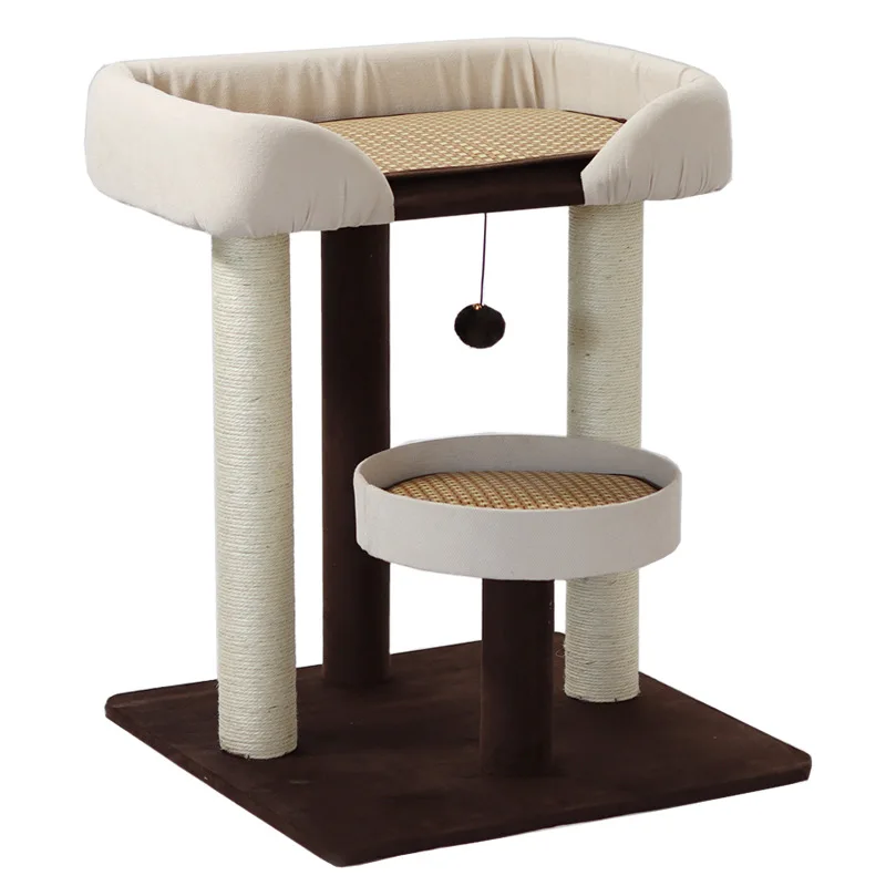 Morden Style Customized Sturdy and Spacious Series Shape Cat Climbing Frame Cat Climb Frame Sisal Scratching Post Tower
Morden Style Customized Sturdy and Spacious Series Shape Cat Climbing Frame Cat Climb Frame Sisal Scratching Post Tower