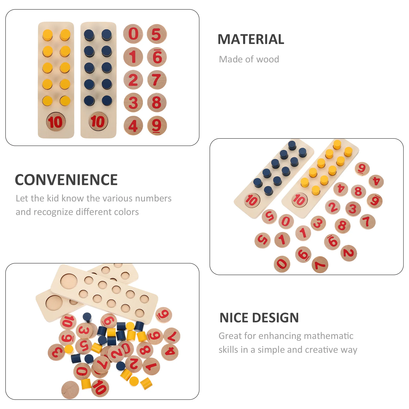 1 Set Of Addition Subtraction Counter Math For Kids Number Matching Game Educational Counting Tool Mathematics Playset Classroom
1 Set Of Addition Subtraction Counter Math For Kids Number Matching Game Educational Counting Tool Mathematics Playset Classroom