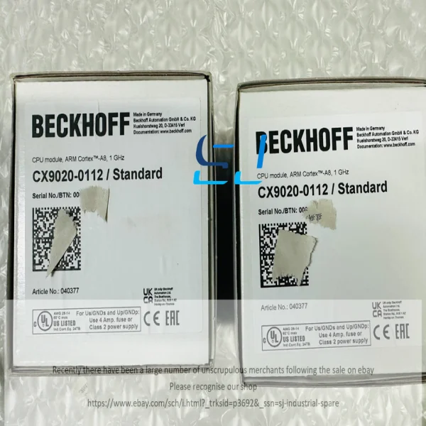 cx9020-0112 Brand New Original Spot Plc
cx9020-0112 Brand New Original Spot Plc