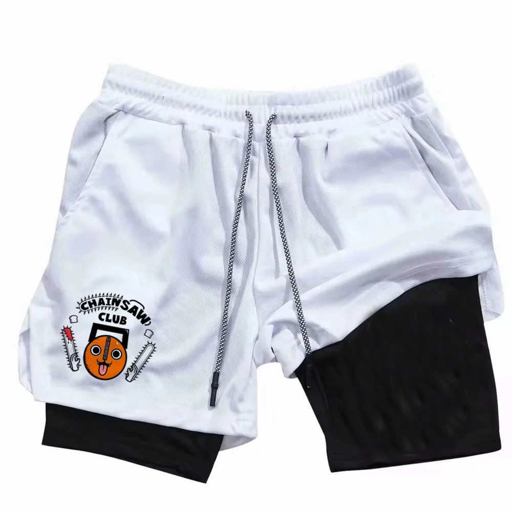 Chainsaw Man shorts Anime running Training 2 in 1 Sports Quick Dry Quick-drying Casual man
Chainsaw Man shorts Anime running Training 2 in 1 Sports Quick Dry Quick-drying Casual man