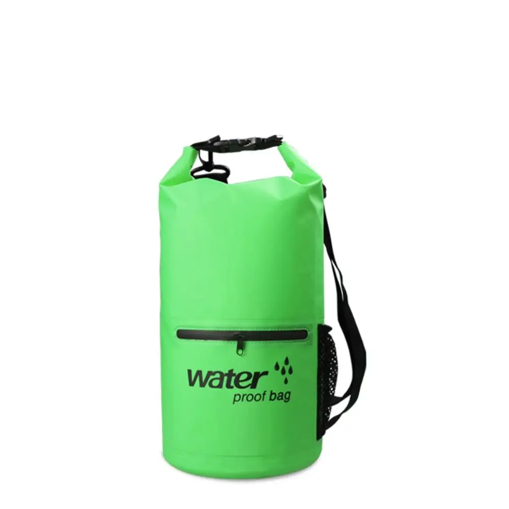 Zipper Pocket Waterproof Dry Bag Thickened Material Mesh Pocket Storage Backpack Roll-Top Closure Waterproof Design
Zipper Pocket Waterproof Dry Bag Thickened Material Mesh Pocket Storage Backpack Roll-Top Closure Waterproof Design