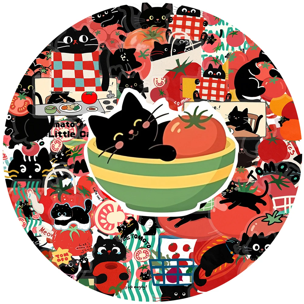 10/30/50pcs Transparent Cute Tomato Cat Stickers Cartoon Graffiti Decals DIY Notebook Motorcycle Phone Waterproof Sticker Decor
10/30/50pcs Transparent Cute Tomato Cat Stickers Cartoon Graffiti Decals DIY Notebook Motorcycle Phone Waterproof Sticker Decor
