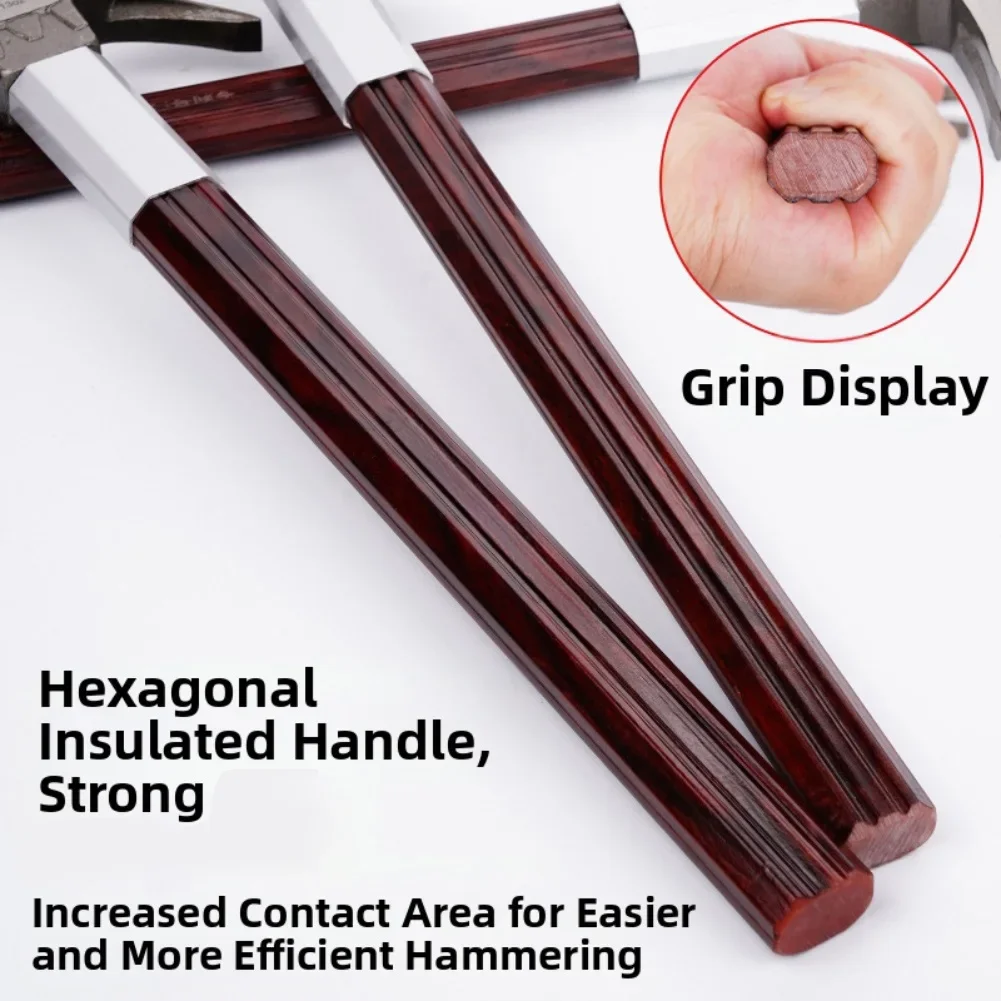 Claw Hammer 15.8inch Curved Claw Hammer Insulated Handle Magnetic Hammer Anti-slip Head DIY Nail Suction Hammer Construction
Claw Hammer 15.8inch Curved Claw Hammer Insulated Handle Magnetic Hammer Anti-slip Head DIY Nail Suction Hammer Construction