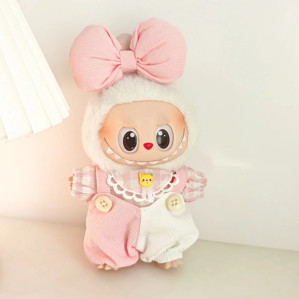 17/38 см Labubu MOKOKO кукольная одежда розовый пузырь зеленый пузырь комплект одежды подарок
17/38 см Labubu MOKOKO кукольная одежда розовый пузырь зеленый пузырь комплект одежды подарок