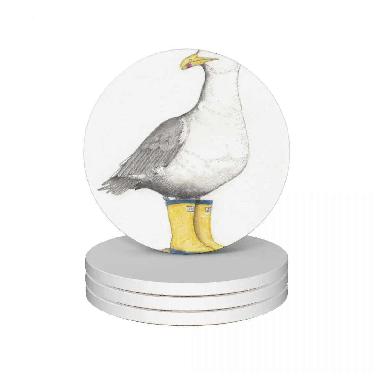 Seagull in rubber boots Ceramic Coasters (Set of 4) cute cup bulk cute kitchen supplies Coasters
Seagull in rubber boots Ceramic Coasters (Set of 4) cute cup bulk cute kitchen supplies Coasters