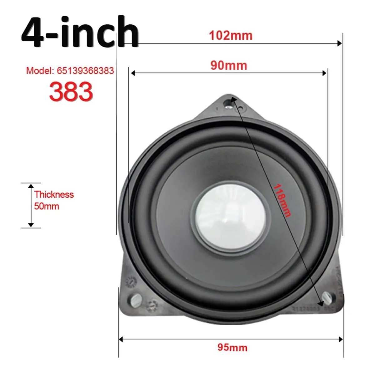 SCLS For E60 E61 E63 E64 E65 E66 F07 F01 F02 F03 X3 E83 X5 E70 X6 E71 E72 3 5 7 Center Rear Music Midrange Speakers Horn
SCLS For E60 E61 E63 E64 E65 E66 F07 F01 F02 F03 X3 E83 X5 E70 X6 E71 E72 3 5 7 Center Rear Music Midrange Speakers Horn