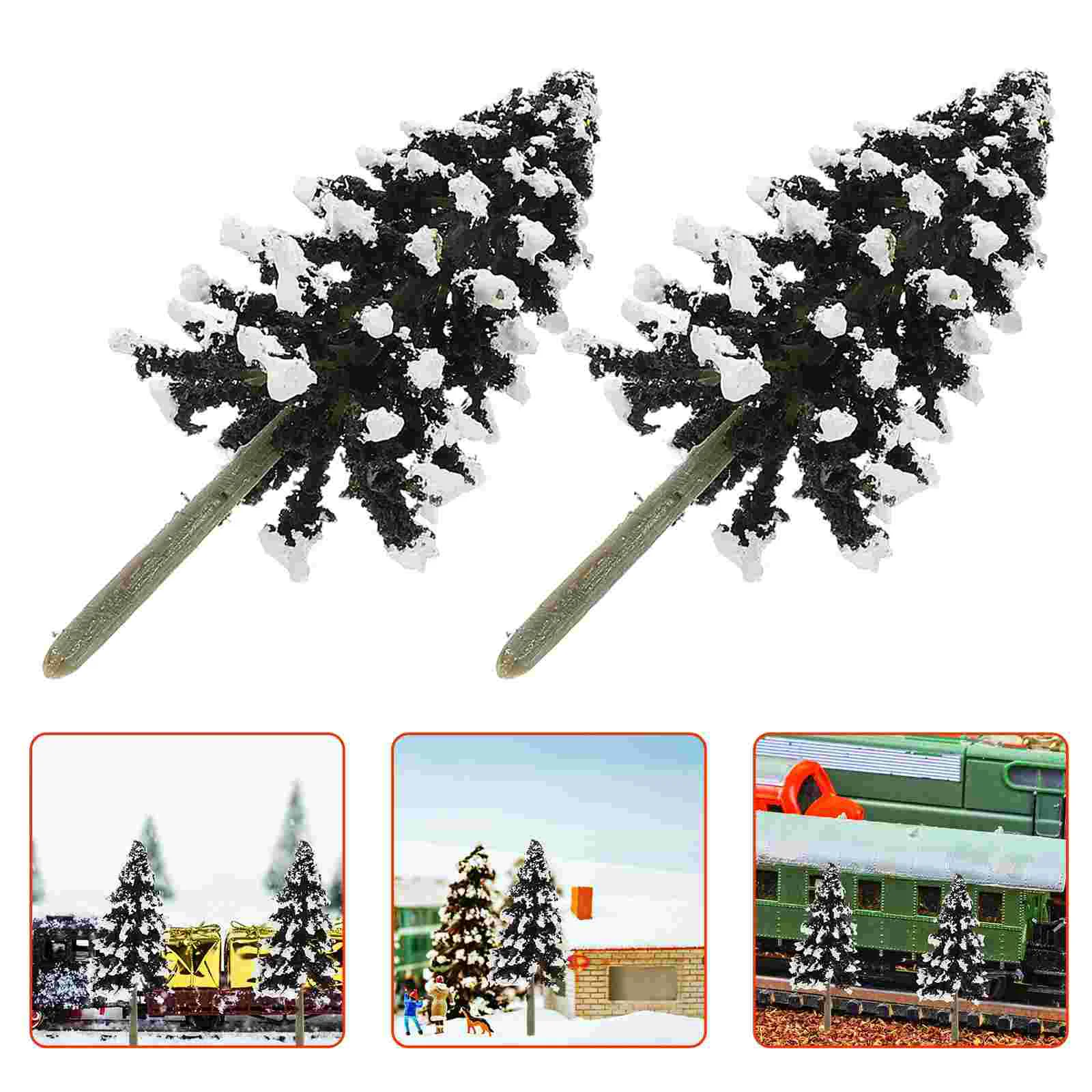 5 Pcs Mini Fake Christmas Trees High Realism Cedar Snow Scene Plastic Model Craft Decorations for Train Landscapes Tiny Props
5 Pcs Mini Fake Christmas Trees High Realism Cedar Snow Scene Plastic Model Craft Decorations for Train Landscapes Tiny Props