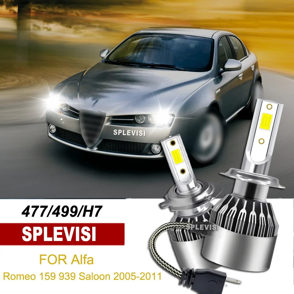 2Pcs H7/477/499 LED Car Headlight Headlamp Bulbs High-Intensity For Alfa Romeo 159 939 Saloon 2005 2006 2007 2008 2009 2010 2011
2Pcs H7/477/499 LED Car Headlight Headlamp Bulbs High-Intensity For Alfa Romeo 159 939 Saloon 2005 2006 2007 2008 2009 2010 2011