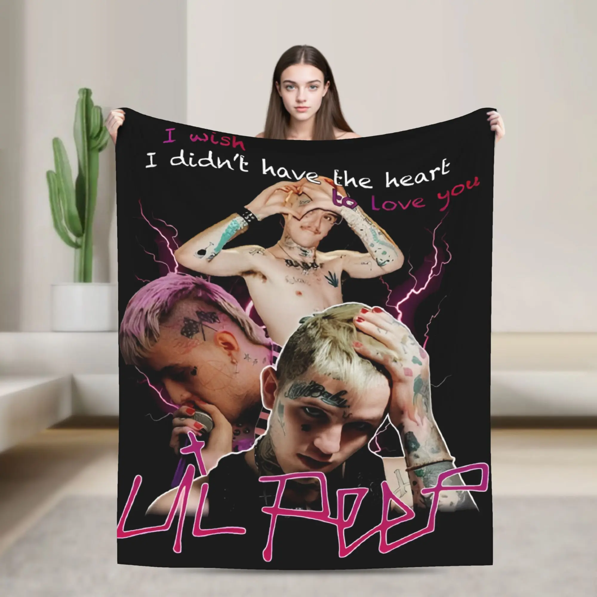 Lil Peep I Wish rapper singer Blanket Multi-size Super Soft and Warm Throw Blankets for Couch Sofa and Bed
Lil Peep I Wish rapper singer Blanket Multi-size Super Soft and Warm Throw Blankets for Couch Sofa and Bed