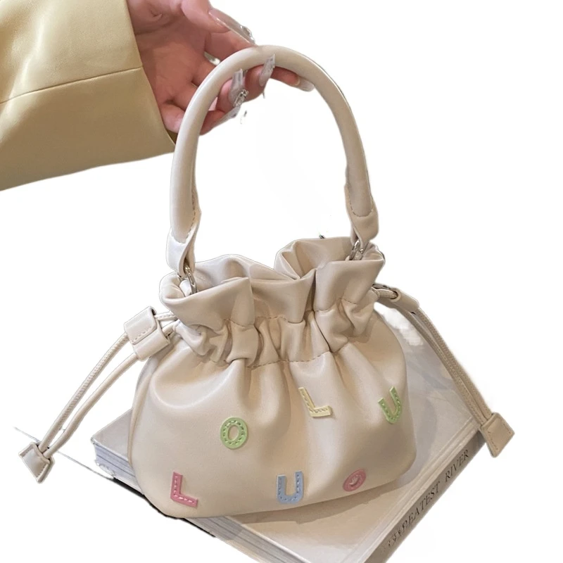 Spring and summer niche commuter fashion temperament handheld bucket bag female 2025 new crossbody shoulder hand carry small bag
Spring and summer niche commuter fashion temperament handheld bucket bag female 2025 new crossbody shoulder hand carry small bag