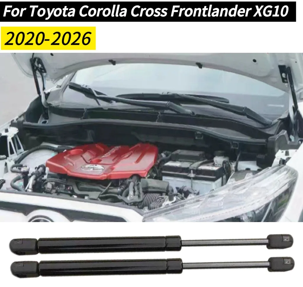 Front Hood Bonnet Gas Struts Lift Support For Toyota Corolla Cross Frontlander XG10 2020-2026 Hydraulic Rod Shock Gas Springs
Front Hood Bonnet Gas Struts Lift Support For Toyota Corolla Cross Frontlander XG10 2020-2026 Hydraulic Rod Shock Gas Springs