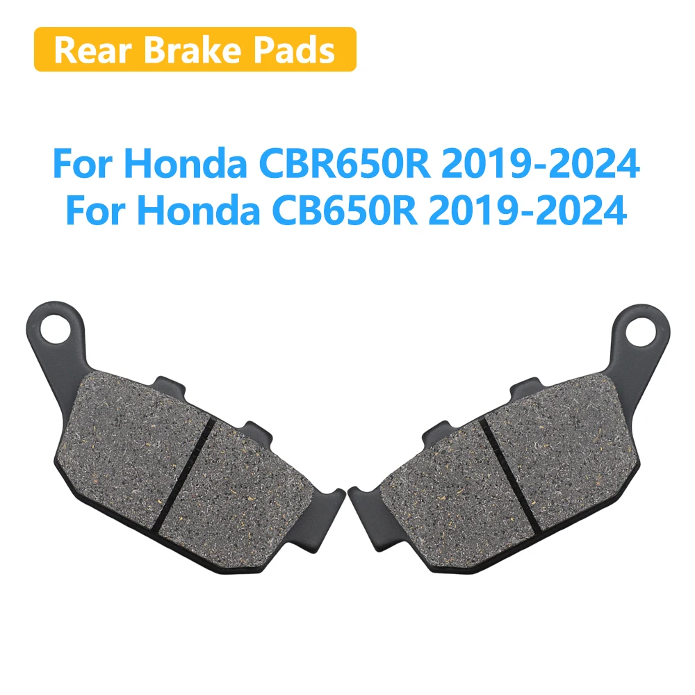 Rear Brake Pads For Honda CBR650R CB650R CBR-650R CB-650R CBR CB 650R 2019-2024 2023 2022 2021 2020 Motorcycle Accessories 
Rear Brake Pads For Honda CBR650R CB650R CBR-650R CB-650R CBR CB 650R 2019-2024 2023 2022 2021 2020 Motorcycle Accessories