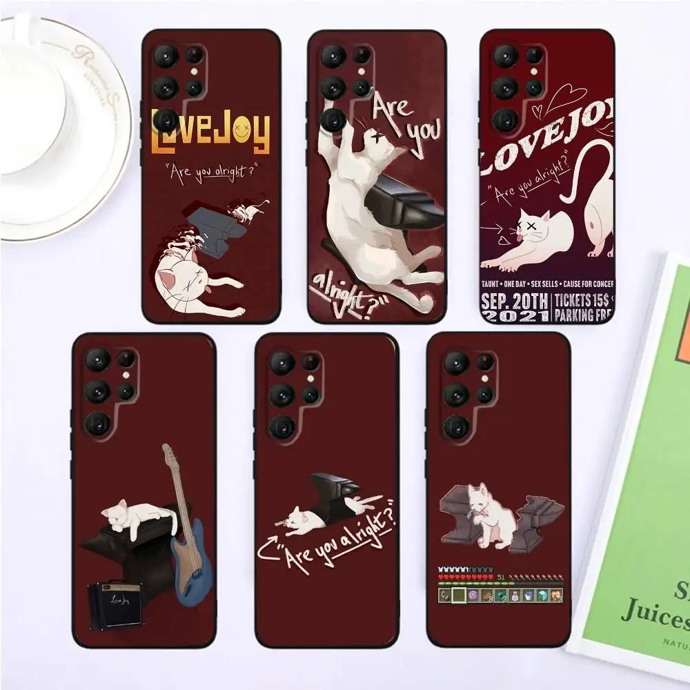 Cartoon Lovejoy Band Phone Case For Samsung S25,S24,S23,22,21,Ultra,Pro,S10,S30Plus,20lite Black Cover
Cartoon Lovejoy Band Phone Case For Samsung S25,S24,S23,22,21,Ultra,Pro,S10,S30Plus,20lite Black Cover