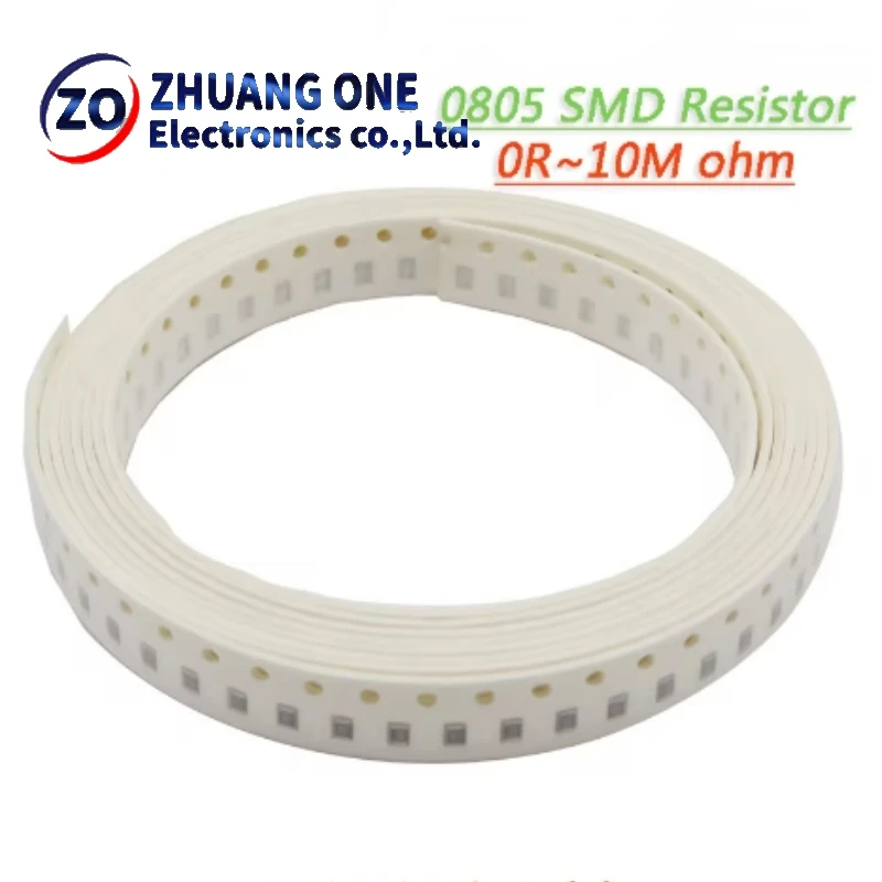 100 шт. 1% 0805 SMD резистор 0R ~ 10M 1/8W 0 0,1 1 10 100 150 220 330 Ом 1K 2,2K 4,7K 10K 100K 1R 10R 100R 150R 220R 330R 1M 10M
100 шт. 1% 0805 SMD резистор 0R ~ 10M 1/8W 0 0,1 1 10 100 150 220 330 Ом 1K 2,2K 4,7K 10K 100K 1R 10R 100R 150R 220R 330R 1M 10M
