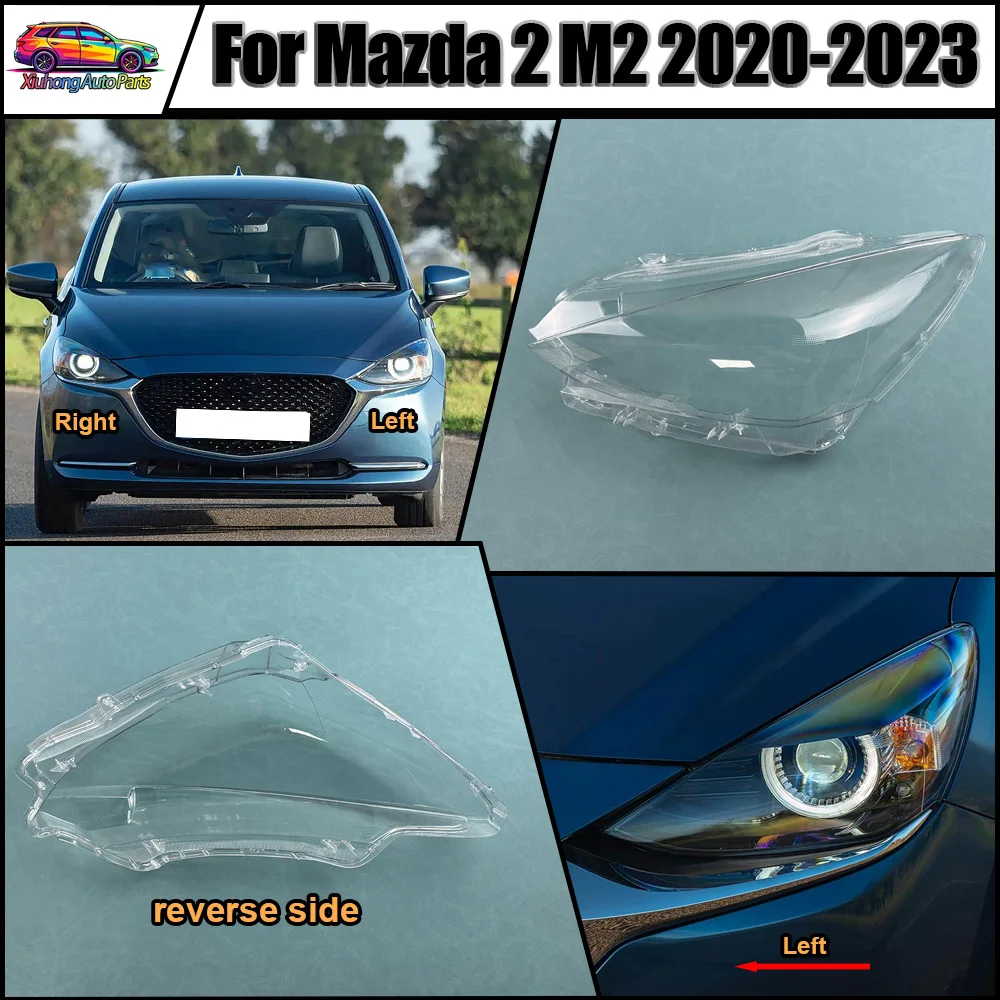 Headlamp Lamp Shell Transparent Mask Headlight Cover Lens Plexiglass Replace Original Lampshade For 2020-2021 2023 Mazda 2 M2
Headlamp Lamp Shell Transparent Mask Headlight Cover Lens Plexiglass Replace Original Lampshade For 2020-2021 2023 Mazda 2 M2