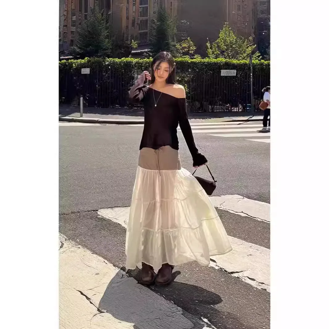 Paloma Wool24 New Plaid A-Line Midi Skirt Women's Cotton Long Skirt Belted Splicing Pure Cotton Spring Summer Women's Skirt
Paloma Wool24 New Plaid A-Line Midi Skirt Women's Cotton Long Skirt Belted Splicing Pure Cotton Spring Summer Women's Skirt