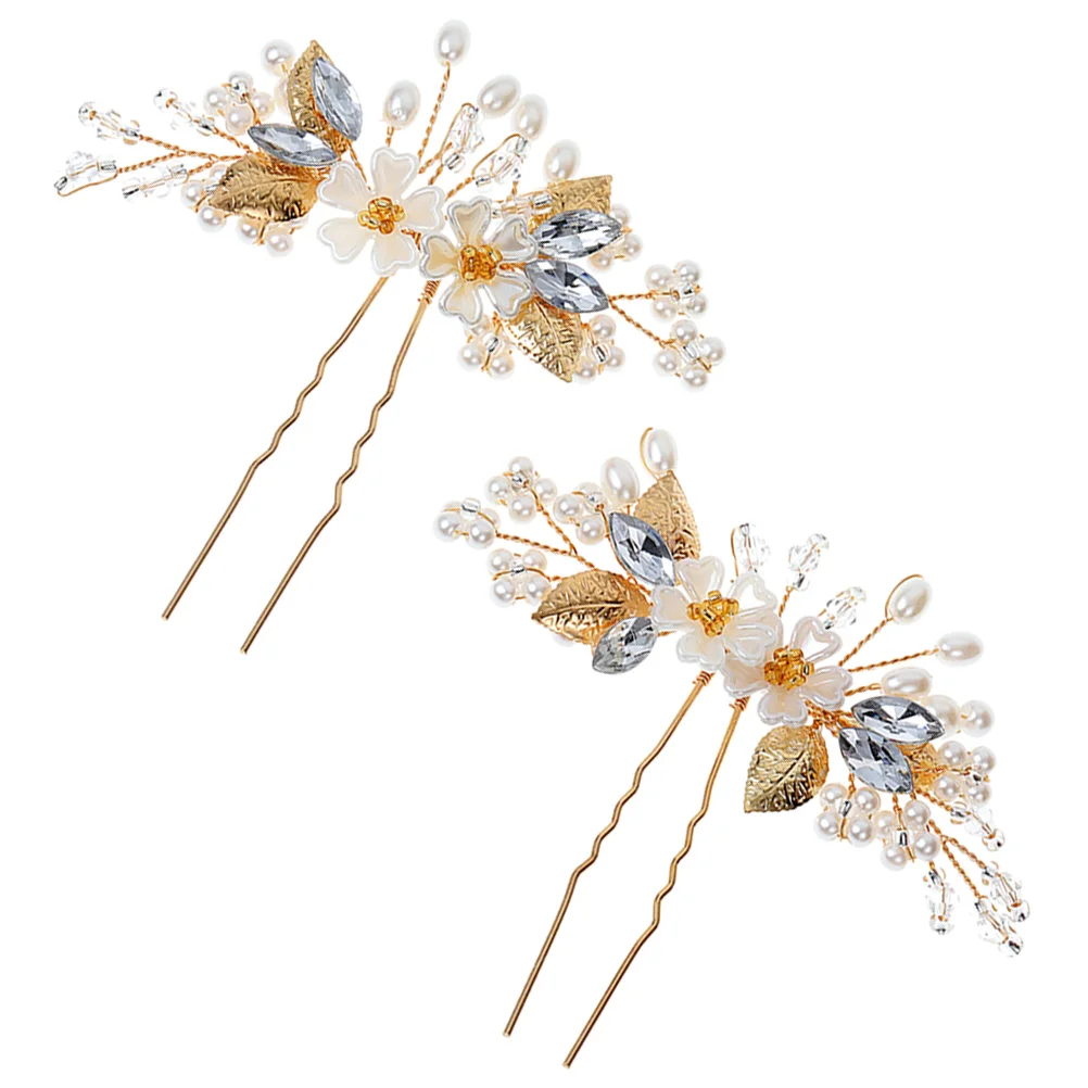 1 Pair Bridal Pins Pearl Flower Wedding Accessories Rhinestone Hair Piece For Brides Bridesmaids Women Lightweight Sparkling
1 Pair Bridal Pins Pearl Flower Wedding Accessories Rhinestone Hair Piece For Brides Bridesmaids Women Lightweight Sparkling