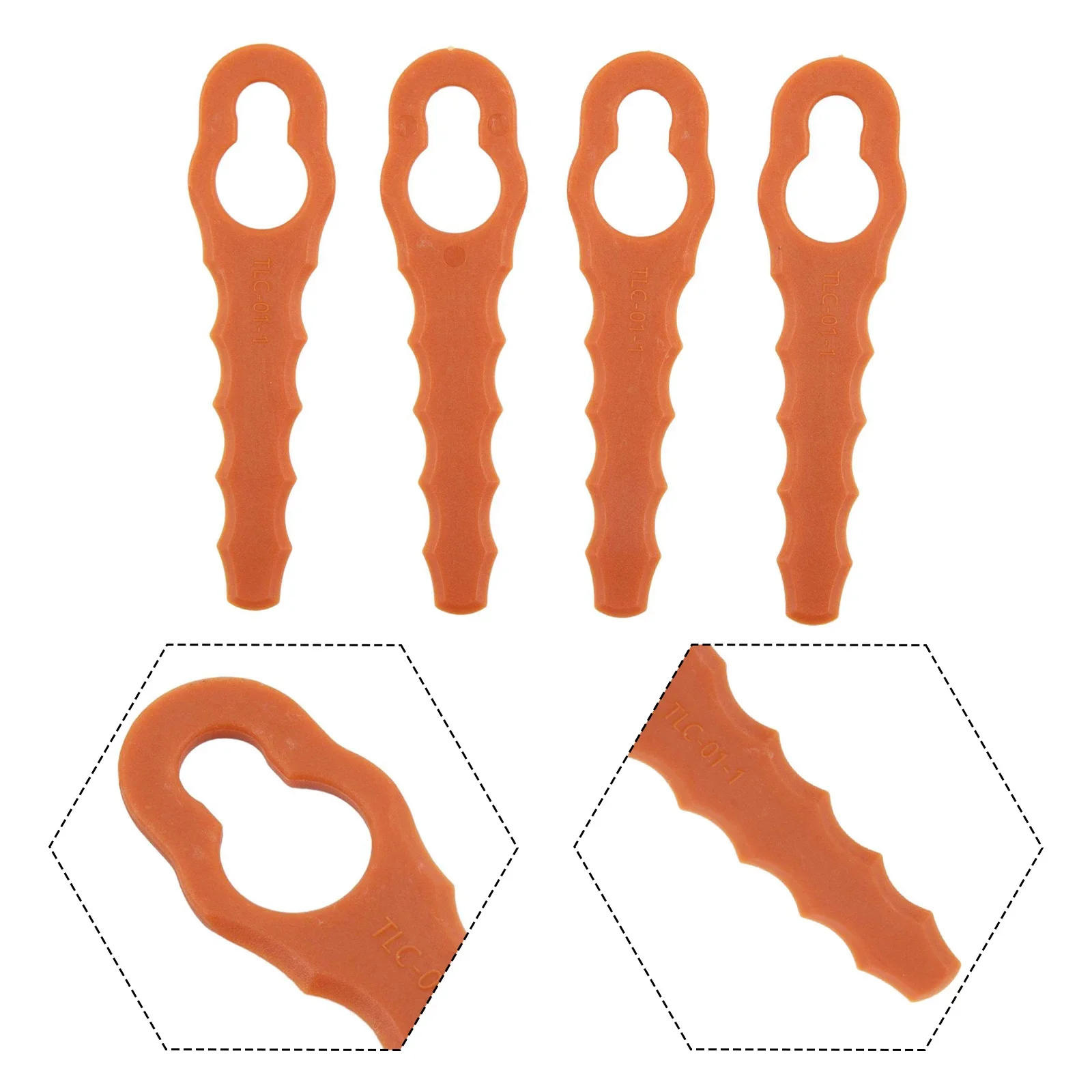 Upgrade Your Trimming Experience With Easy To Install Plastic Blade Replacement For Worx WG150/WG151/WG1515/WG152
Upgrade Your Trimming Experience With Easy To Install Plastic Blade Replacement For Worx WG150/WG151/WG1515/WG152