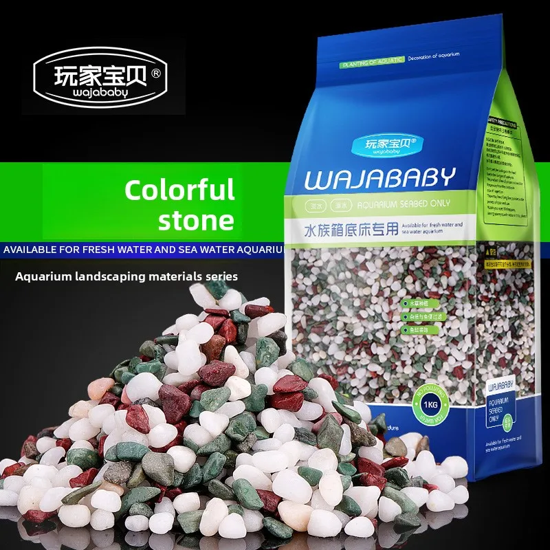 WAJABABY Mixed Color Aquarium Gravel - Polished Decorative Stones for Fish Tank Bottom,Vibrant Rainbow Substrate for Aquascaping
WAJABABY Mixed Color Aquarium Gravel - Polished Decorative Stones for Fish Tank Bottom,Vibrant Rainbow Substrate for Aquascaping