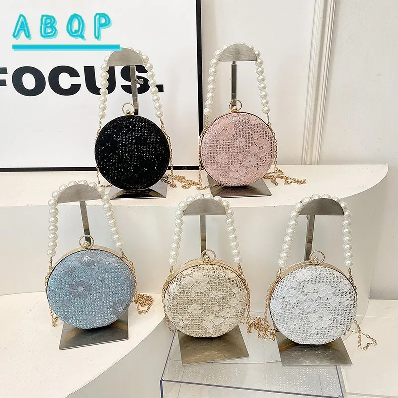 Dinner Bag 2025 New Women's Shoulder Bags Fashion Sequined Pearl Handbag Trend Clutch Purse Multi-Color
Dinner Bag 2025 New Women's Shoulder Bags Fashion Sequined Pearl Handbag Trend Clutch Purse Multi-Color