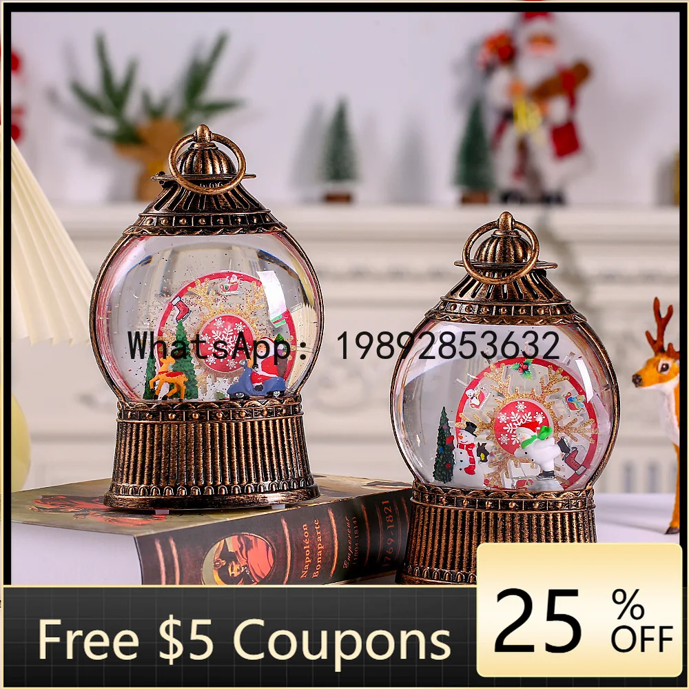 Z4 Christmas Decorations Glowing Music Wind Ornaments Creative Desktop Crystal Ball
Z4 Christmas Decorations Glowing Music Wind Ornaments Creative Desktop Crystal Ball