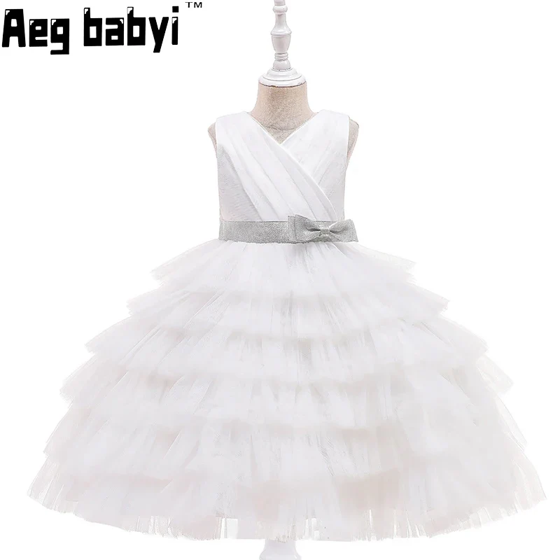 Baby Girl Dress Kids Belt Bow Cake Dresses Wedding Evening Party Dress For Girls Children Princess Clothes Girls Cute Ball Gow
Baby Girl Dress Kids Belt Bow Cake Dresses Wedding Evening Party Dress For Girls Children Princess Clothes Girls Cute Ball Gow