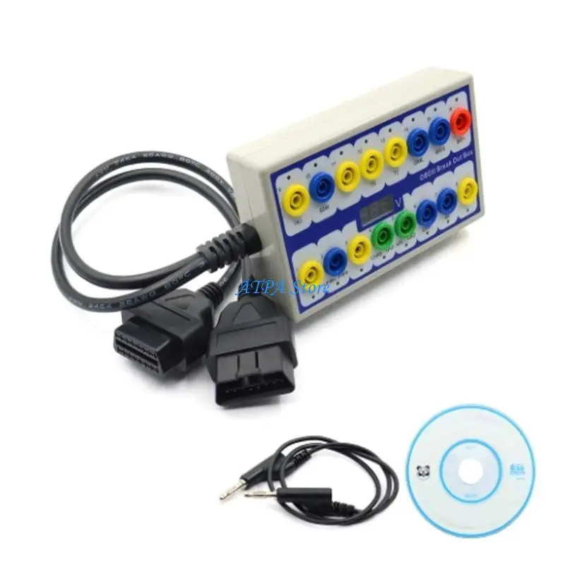 U13C 16 PIN obdii obd2 Detocol Detocol Detocol & Breakouts Box Tester
U13C 16 PIN obdii obd2 Detocol Detocol Detocol & Breakouts Box Tester