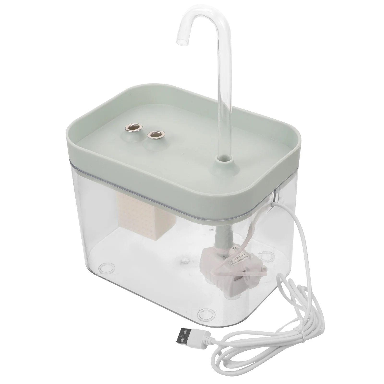 Automatic Circulating Cat Water Fountain Durable Plastic Pet Drinking Dispenser Electric Water for Cats Dogs
Automatic Circulating Cat Water Fountain Durable Plastic Pet Drinking Dispenser Electric Water for Cats Dogs