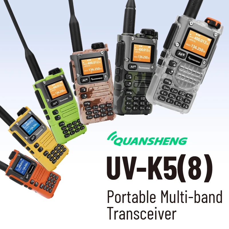 Горячая распродажа Quansheng UV-K5 (28 UV-K6 желтого цвета 2024 года, портативная двусторонняя радиостанция UHF VHF AM FM Long Ran GMRS Walkie Talkie для Communi
Горячая распродажа Quansheng UV-K5 (28 UV-K6 желтого цвета 2024 года, портативная двусторонняя радиостанция UHF VHF AM FM Long Ran GMRS Walkie Talkie для Communi