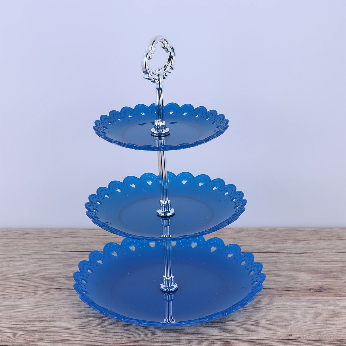 Chic Cake Rack Three-Layer Dessert Display Stand Eco-Friendly For Fruit Wedding Decoration
Chic Cake Rack Three-Layer Dessert Display Stand Eco-Friendly For Fruit Wedding Decoration