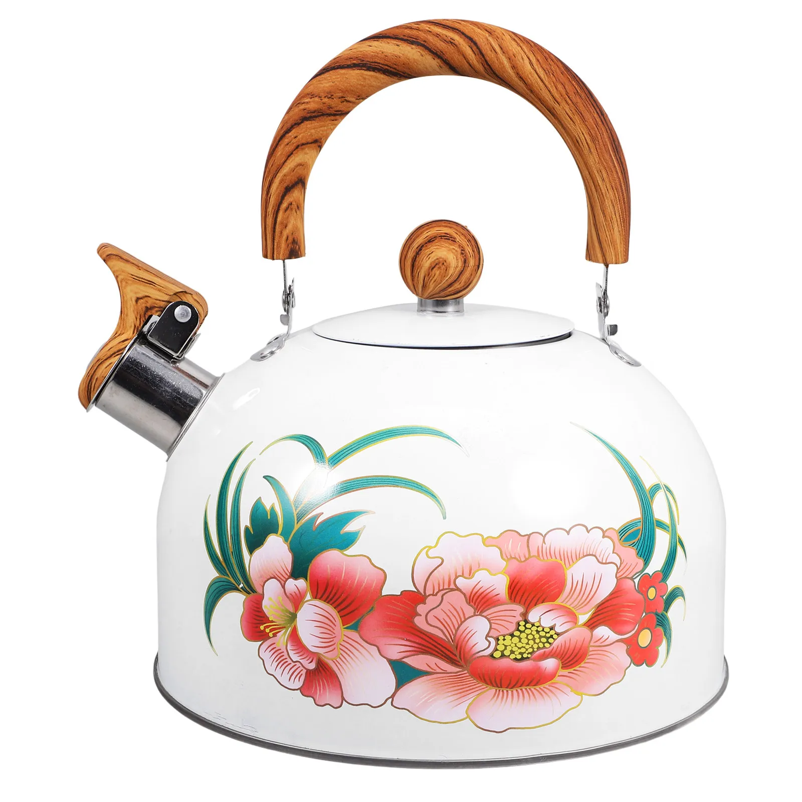 Stainless Steel Whistling Kettle Tea Pot Sounding Water Boiler with Comfortable Heat-Resistant Handle for Fast Safe Boiling
Stainless Steel Whistling Kettle Tea Pot Sounding Water Boiler with Comfortable Heat-Resistant Handle for Fast Safe Boiling