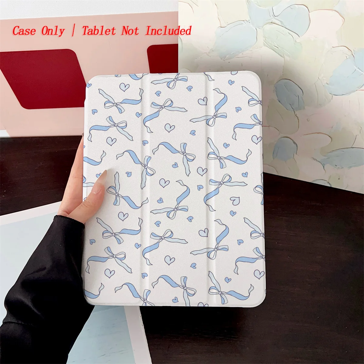 Chic Soft Blue-White Striped Bows+Many White Love Hearts iPad Case For Apple iPad Pro 11/12.9 Air 5 Mini 5 8th Gen Fashion Cover
Chic Soft Blue-White Striped Bows+Many White Love Hearts iPad Case For Apple iPad Pro 11/12.9 Air 5 Mini 5 8th Gen Fashion Cover