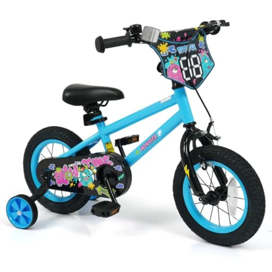 12 14 16 18 Inch Bicycle with DIY Design Training Wheels Dual Brakes and Adjustable Seat Blue Red Bike for Girls Boys 3-8 Years
12 14 16 18 Inch Bicycle with DIY Design Training Wheels Dual Brakes and Adjustable Seat Blue Red Bike for Girls Boys 3-8 Years