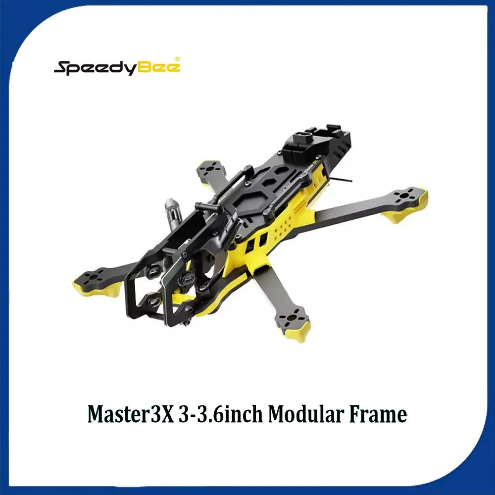 Модульный гоночный дрон SpeedyBee Master3X 3–3,6 дюйма с прецизионной рамой для фристайла — инженерный стабильный полет
Модульный гоночный дрон SpeedyBee Master3X 3–3,6 дюйма с прецизионной рамой для фристайла — инженерный стабильный полет