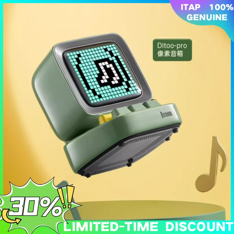 New in Stock Ditoo-Mic Bluetooth Speaker with Karaoke Microphone Pixel Art Display Desktop Decor Different Sound Modes Gift Idea
New in Stock Ditoo-Mic Bluetooth Speaker with Karaoke Microphone Pixel Art Display Desktop Decor Different Sound Modes Gift Idea