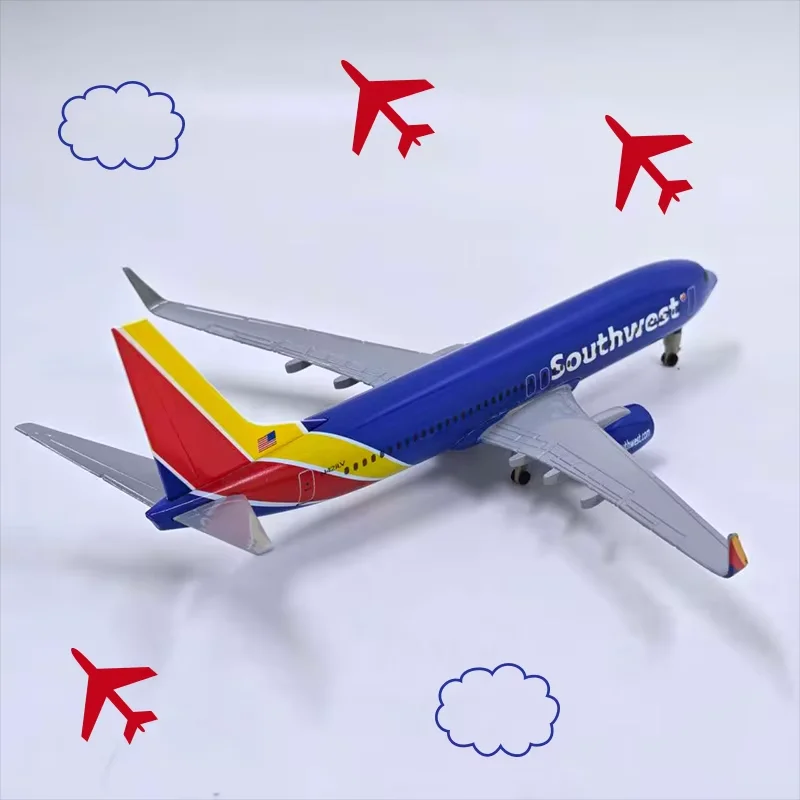 Diecast 20cm Alloy B737 Airplane Model Classics Adult Souvenir Decoration Toy Gift Static Display
Diecast 20cm Alloy B737 Airplane Model Classics Adult Souvenir Decoration Toy Gift Static Display