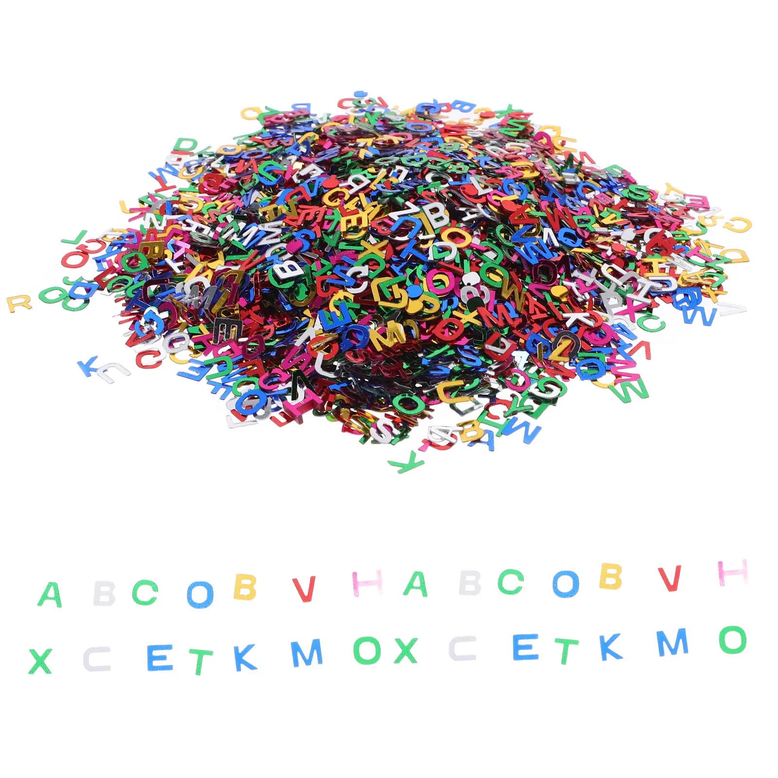 90G Letter Sequins PVC Material DIY Alphabet Stickers for Scrapbooking Crafting Decorating Party Wedding HomeDecoration
90G Letter Sequins PVC Material DIY Alphabet Stickers for Scrapbooking Crafting Decorating Party Wedding HomeDecoration