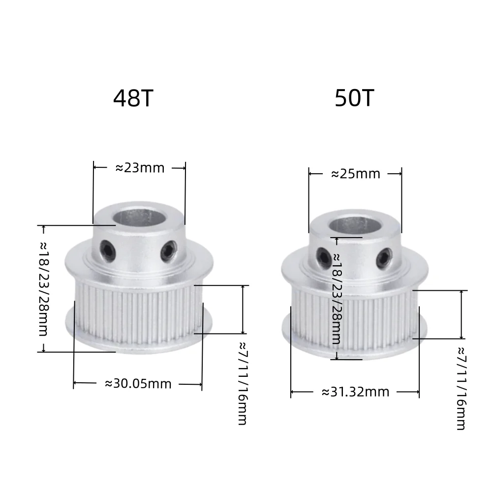 S2M Timing Pulley48/50/52/55/60/65/70/72/80T Bore5/6/6.35/7/8/10/12/14/15/16/17/18/19/20mmBelt width6/10mm Synchronous Pulley
S2M Timing Pulley48/50/52/55/60/65/70/72/80T Bore5/6/6.35/7/8/10/12/14/15/16/17/18/19/20mmBelt width6/10mm Synchronous Pulley