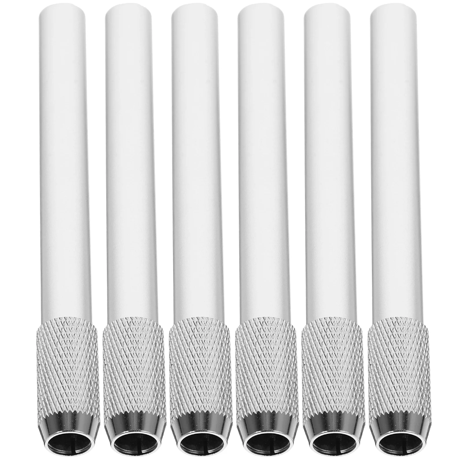 6 Pcs Pencil Extender Mechanical Crayon Extension Tool Holders for Artists Universal
6 Pcs Pencil Extender Mechanical Crayon Extension Tool Holders for Artists Universal