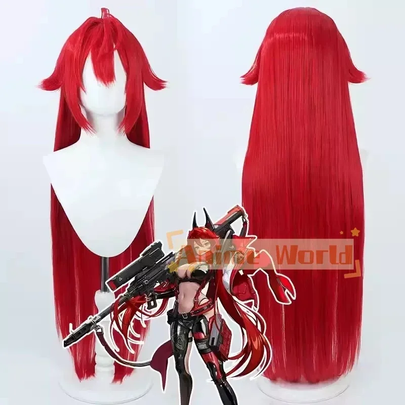 NIKKE The Anime Game Red Hood Cosplay Wig 100cm Long Red Synthetic Hair Heat Resistant Halloween Role Play + Wig Cap
NIKKE The Anime Game Red Hood Cosplay Wig 100cm Long Red Synthetic Hair Heat Resistant Halloween Role Play + Wig Cap