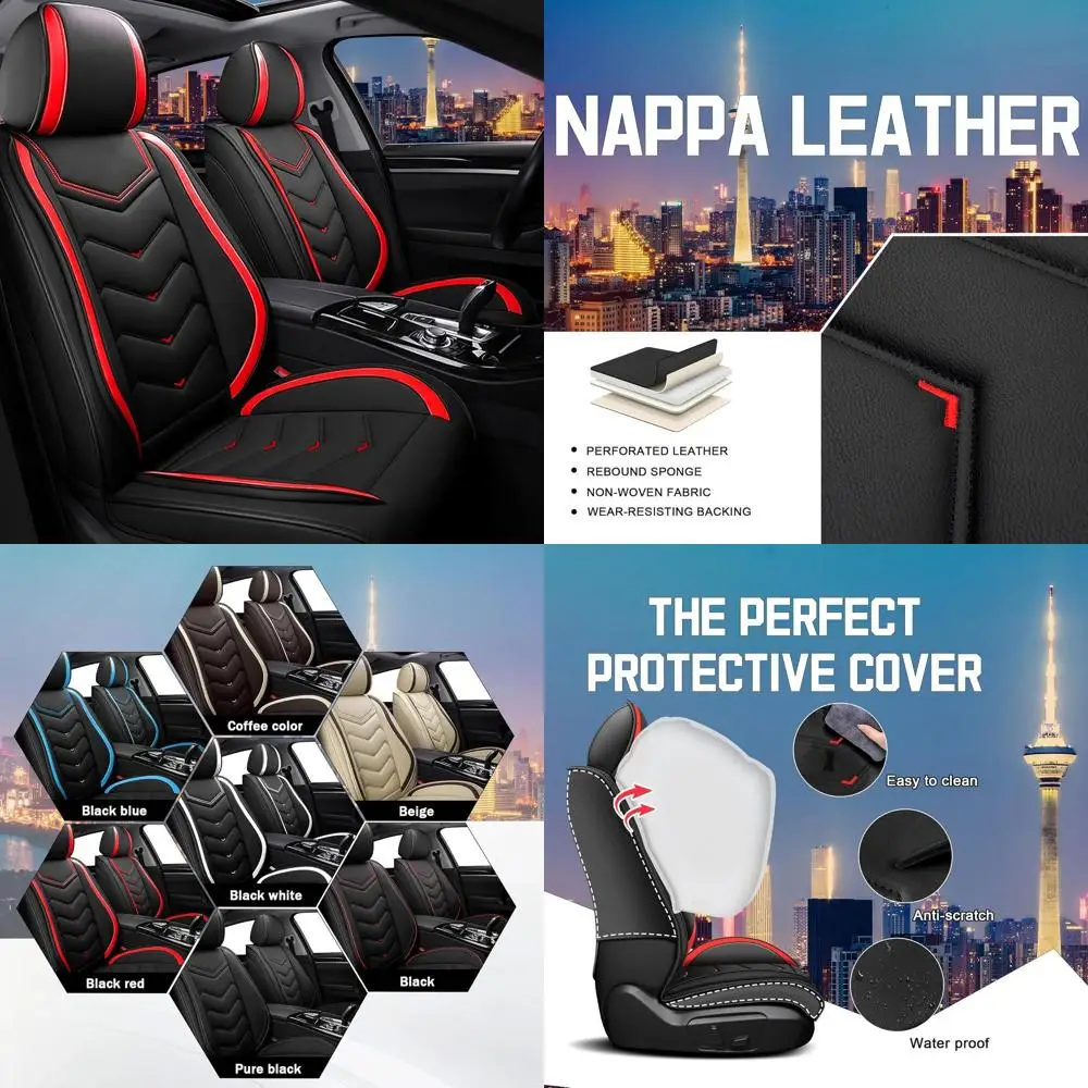 Car Seat Covers for Nissan Kicks 2018-2025, Stylish Sport Seat Cover, Premium Nappa Leather Car Seat Cover. Automobile Seat Cove
Car Seat Covers for Nissan Kicks 2018-2025, Stylish Sport Seat Cover, Premium Nappa Leather Car Seat Cover. Automobile Seat Cove
